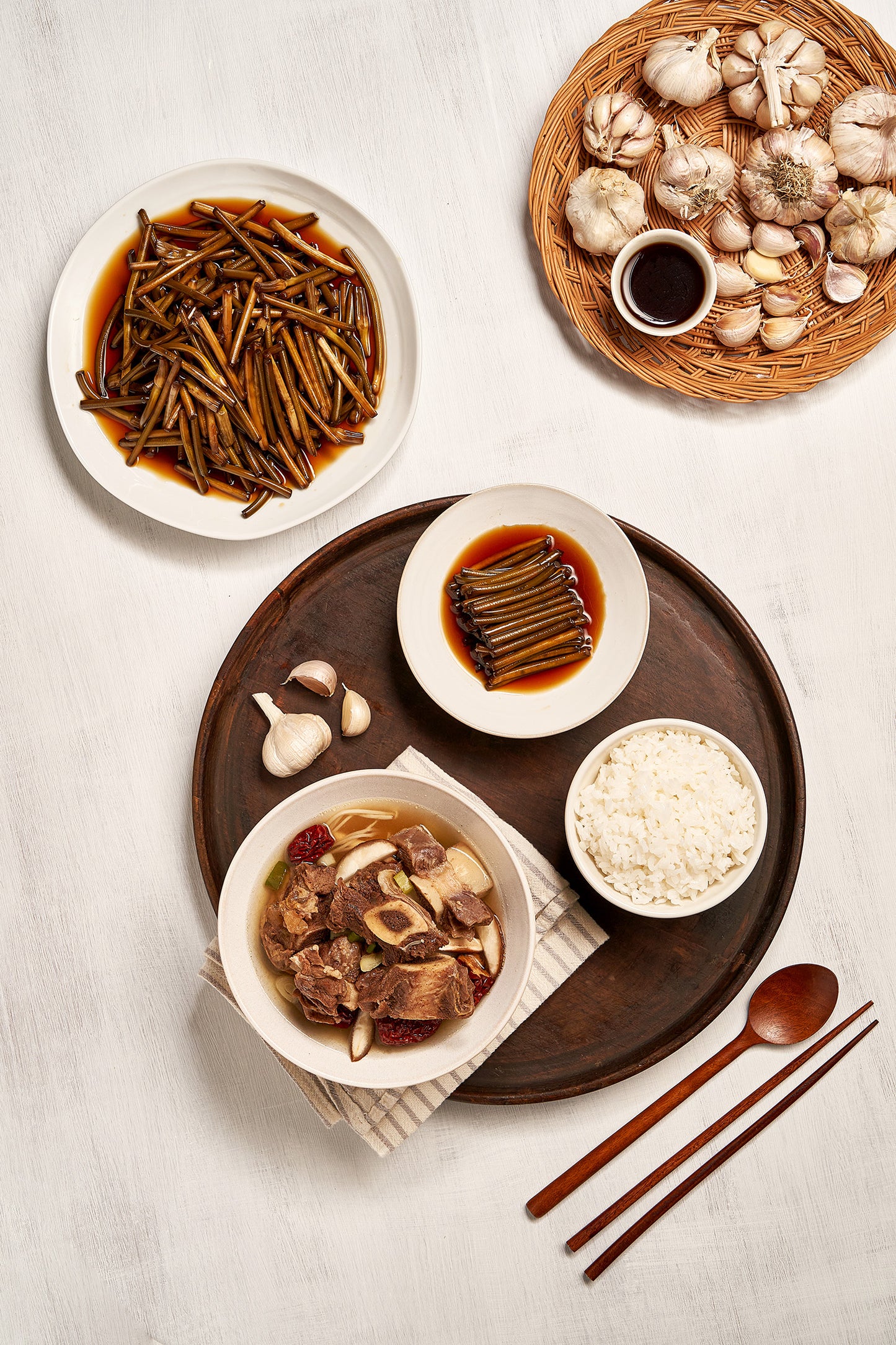 Garlic Pickles Vegetables