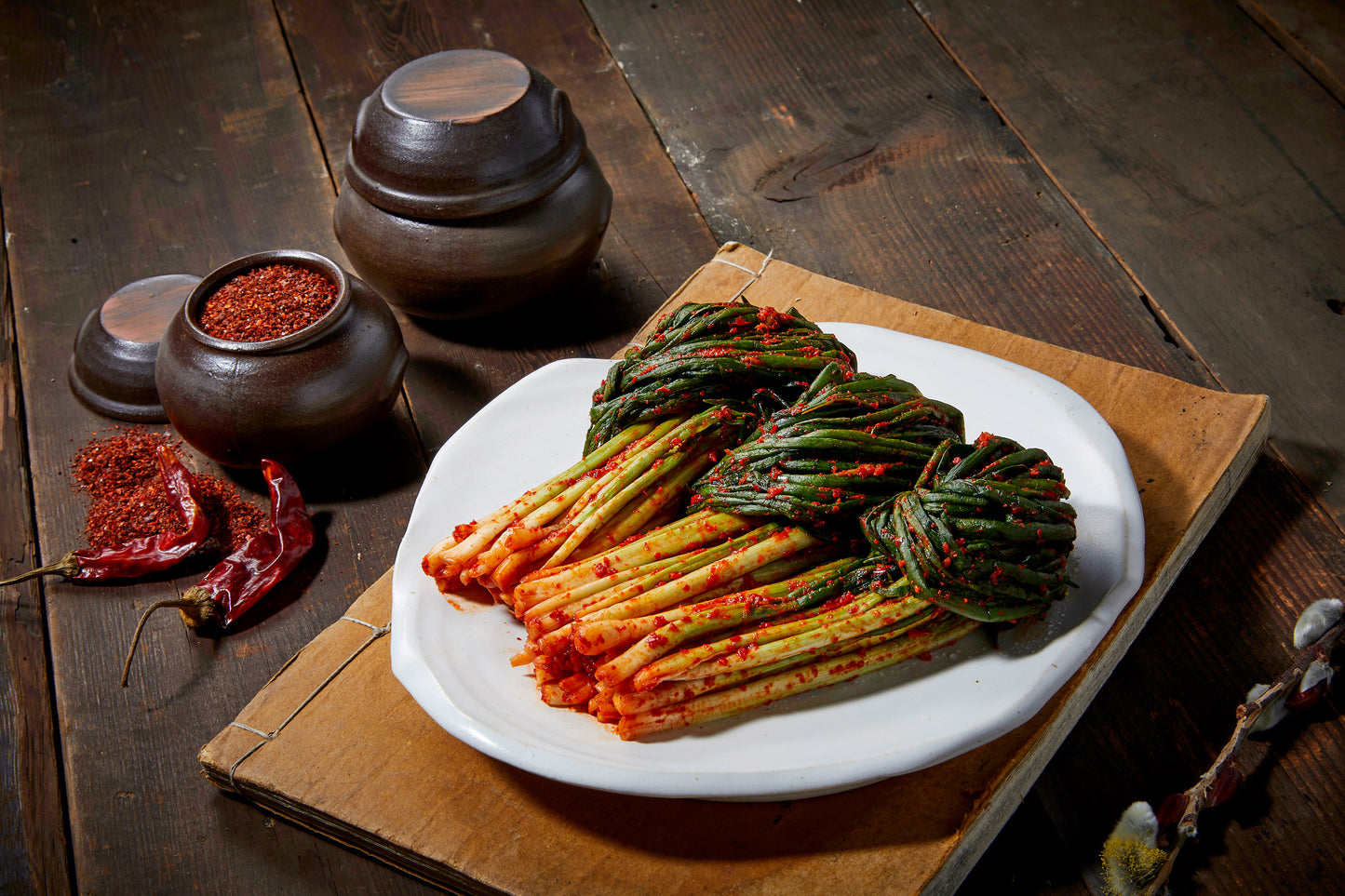 Vegan Green Onion Kimchi